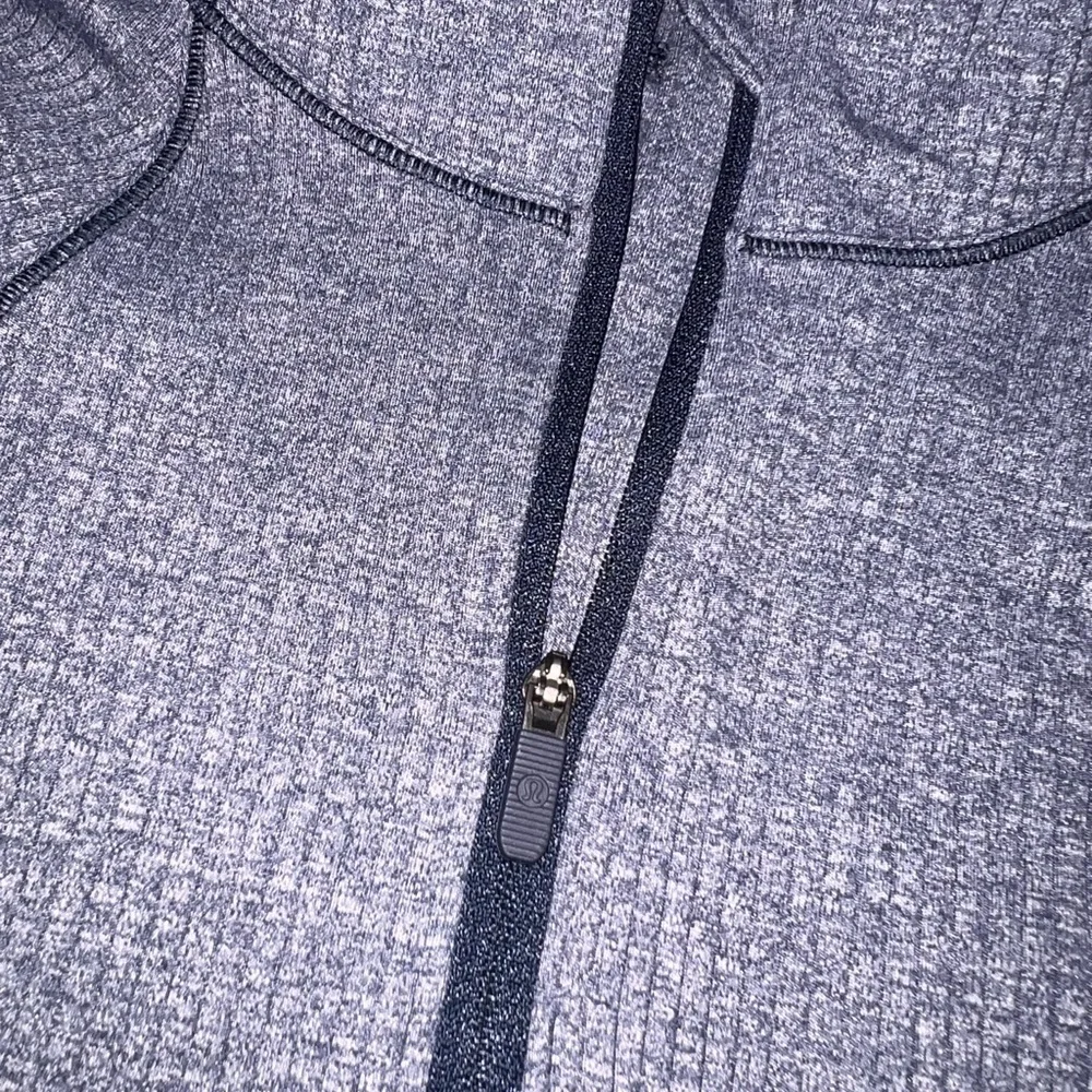 Lululemon - It’s Rulu Run Cropped Half Zip Ribbed Women’s Size 8